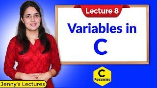 C_08 Variables in C Programming | C Programming Tutorials