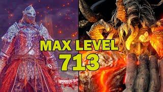 Elden Ring - MAX LEVEL 713 VS Bosses Gameplay