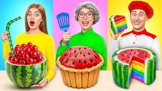 Me vs Grandma Cooking Challenge | Kitchen Hacks and Tricks by Multi DO Challenge