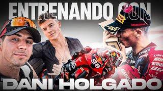 ENTRENANDO con un PILOTO de MOTO3: Un DIA con DANI HOLGADO