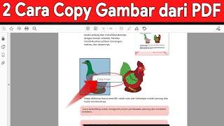 CARA MENGCOPY GAMBAR DARI PDF