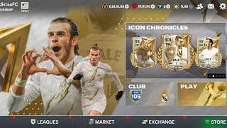 WOW!! 101 OVR BALE ICON CHRONICAL FC MOBILE 25 | FREE 99 -101 END OF SEASON REWARD FC MOBILE!