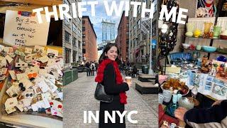 thrift with me in New York City: flea markets, grand bazaar, thrift stores
