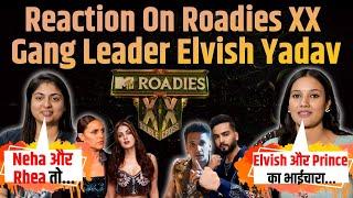 Elvish Yadav In Roadies XX | Elvish With Natasha | Prince Narula | Neha Dhupia | Rhea | Runvijay |