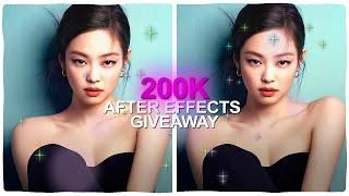 200K GIVEAWAY - AFTER EFFECTS TIKTOK EDITS PRESETS