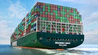 Life Inside the World's Largest Container Ships Ever Created - History of Ships Documentary