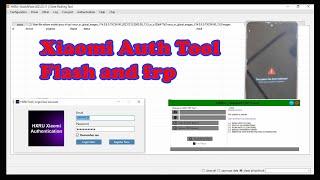 Xiaomi Auth Tool All Frp Bypass/All Mi Phone Flash Tool/The System Has Been Destroyed