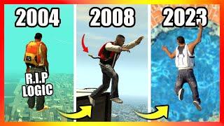 Evolution of PARACHUTES LOGIC #2 in GTA Games! (2004 → 2023)