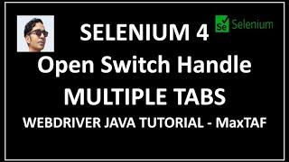 Selenium WebDriver Tutorial | Open New Tab in Selenium | How to Handle Multiple Tabs in Selenium