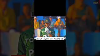 Saim Ayub VS Maphaka #saimayub #maphaka #vs #t20 #viralshort #angry #style #tech #match #cricket