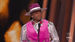 Jimmie Allen Accepts the 2021 CMA Award for New Artist of the Year - The CMA Awards