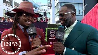 Draymond Green talks Klay Thompson’s departure from Warriors | ESPYS Red Carpet Show