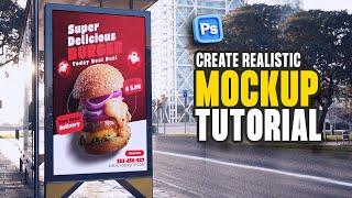 How to Create Realistic Billboard Mockup in Photoshop