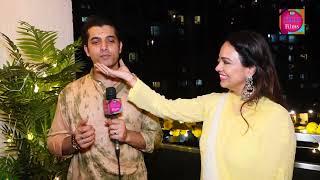 Sharad Malhotra  & Wife Ripci Exclusive Fun Segment & Interview On Ganpati Special