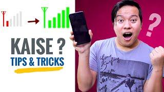 4 dhasu Working Tips & Tricks to Improve Weak Mobile Signal 