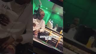 BTS footage of Young Thug recording Ski #youngthug #gunna #ysl #freeysl