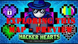 Minecraft - Hacker Hearts - Exploring this map - PREVIEW.