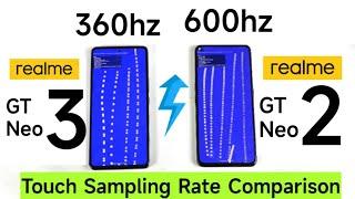 Realme GT Neo 3 vs GT Neo 2 Touch Sampling Rate Comparison which is Best Shocking Results OMG 