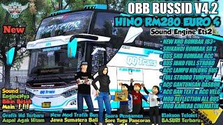 UPDATE TERBARU !!! OBB BUSSID V4.2 HINO RM280 EURO 4 | Grafik Hd 4k Realistis | Bus Simulator Id