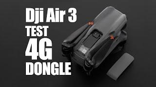 Dji Air 3 with Dji 4G Dongle Test