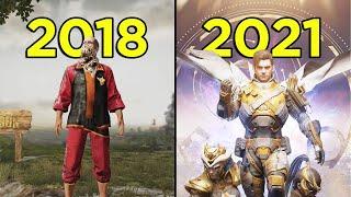 The Evolution Of All Pubg Mobile Seasons From (2018-2021)