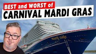 THE BEST AND WORST OF CARNIVAL MARDI GRAS - A Carnival Mardi Gras Review