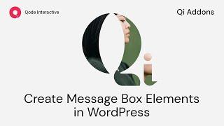 How to Create Message Boxes using Elementor Addons in WordPress