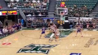 Tanner Christensen 25 Pts. Against Weber St.