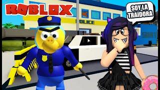 SOY EL TRAIDOR DE LA POLICÍA EN PIGGYSONS | Kori Roblox