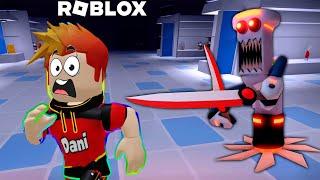 SOY el ROBOT MALVADO en Roblox PANICO 2, y voy a por TI!!