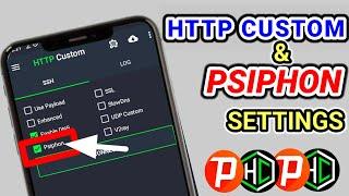 How to create a psiphon server: HTTP Custom Psiphon server settings