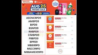 Shopee Payday Voucher Code to Claim