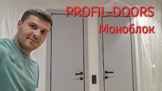 Установка двери Моноблок Профиль дорс ( PROFIL-DOORS)