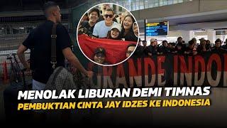 Idzes Tiba di Indonesia !! Baru Sampai Bandara Jay Idzes Langsung Dicegat Suporter Timnas Indonesia