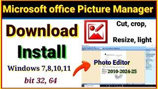 microsoft office picture manager download || install Microsoft Office picture Manager in windows 10