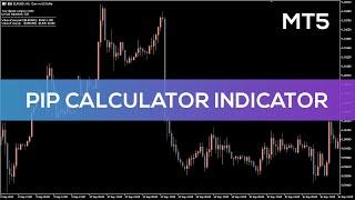 Pip Calculator Indicator for MT5 - BEST REVIEW