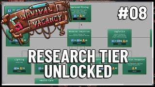 Research Tier Unlocked | Survival Vacancy | Let's Play Ep 8