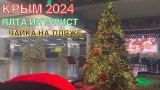 КРЫМ 2024 | ЯЛТА ИНТУРИСТ | ЧАЙКА НА ПЛЯЖЕ ️️‍️