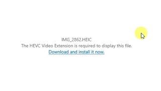 How to fix the HEVC video extension is required to display this file |CONVERT HEIC TO JPG