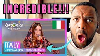 Brit Reacts to Angelina Mango - La Noia | Italy  | National Final Performance
