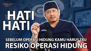 SEBELUM OPERASI HIDUNG KAMU HARUS TAU INI // Podcast Dokter Hendri // Rhinoplasty procedure