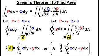 Calculus 3: Green's Theorem (18 of 21) Using Green's Theorem to Find Area