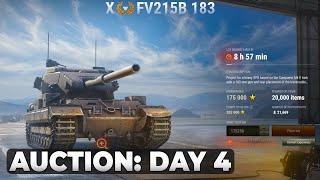 WoT Auction 2023 Day 4: FV215b 183