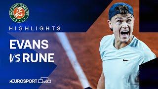 Daniel Evans vs Holger Rune | Round 1 | French Open 2024 Highlights 