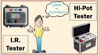 Difference between Insulation Resistance & Hi-Pot Test | AC Vs DC Hipot | high voltage cable testing