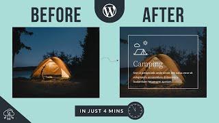 How to Create Image Hover Text Overlay Effect using CSS | WordPress Tutorial for Beginners