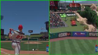 Mike Trout hits car MLB The Show 24 online