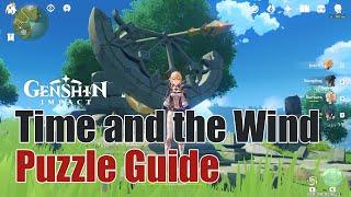 Genshin Impact - Time And The Wind Puzzle Guide (Island East of Starsnatch Cliff)