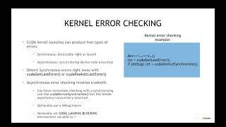 12 CUDA Debugging