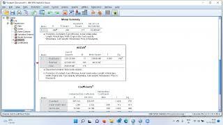 Stepwise Regression in SPSS